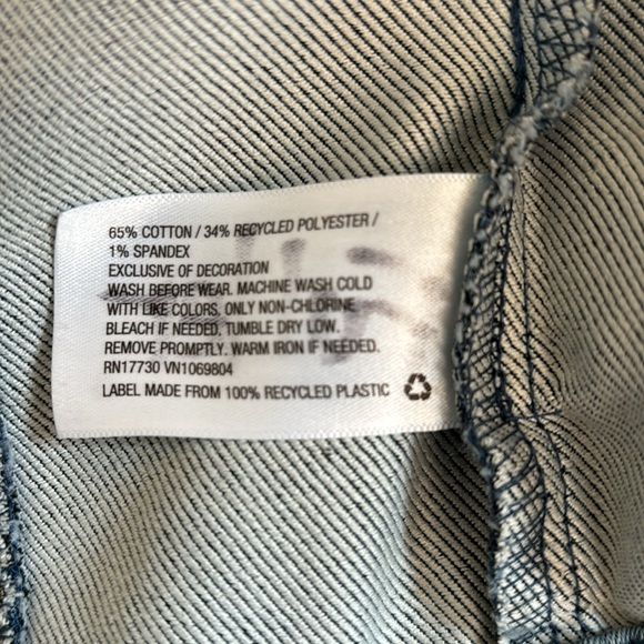 Kids great condition cat & Jack Jean jacket size 3T - Picture 5 of 6